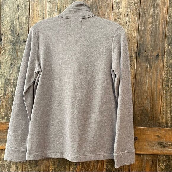 Banana Republic Sz S Gray Cape Cod High Collar Beach Boating Surf Jacket - Picture 3 of 10